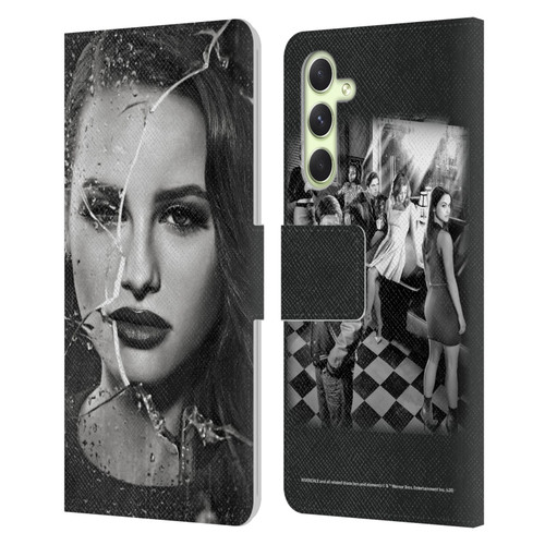 Riverdale Broken Glass Portraits Cheryl Blossom Leather Book Wallet Case Cover For Samsung Galaxy A54 5G