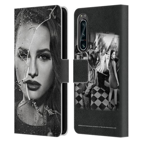 Riverdale Broken Glass Portraits Cheryl Blossom Leather Book Wallet Case Cover For Sony Xperia 5 IV