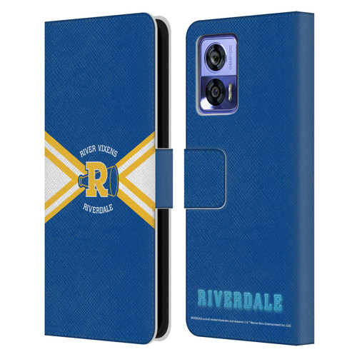 Riverdale Graphic Art River Vixens Uniform Leather Book Wallet Case Cover For Motorola Edge 30 Neo 5G