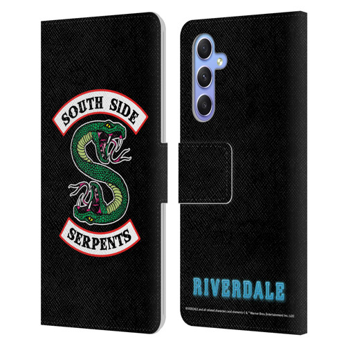 Riverdale Graphic Art South Side Serpents Leather Book Wallet Case Cover For Samsung Galaxy A34 5G