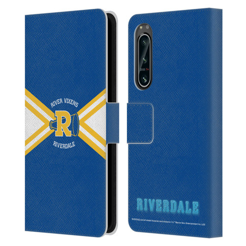 Riverdale Graphic Art River Vixens Uniform Leather Book Wallet Case Cover For Sony Xperia 5 IV