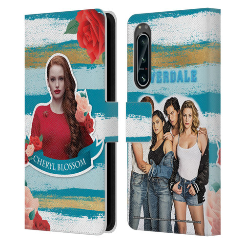 Riverdale Graphics Cheryl Blossom Leather Book Wallet Case Cover For Sony Xperia 5 IV