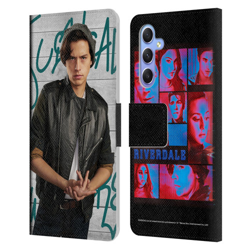 Riverdale Posters Jughead Jones 3 Leather Book Wallet Case Cover For Samsung Galaxy A34 5G