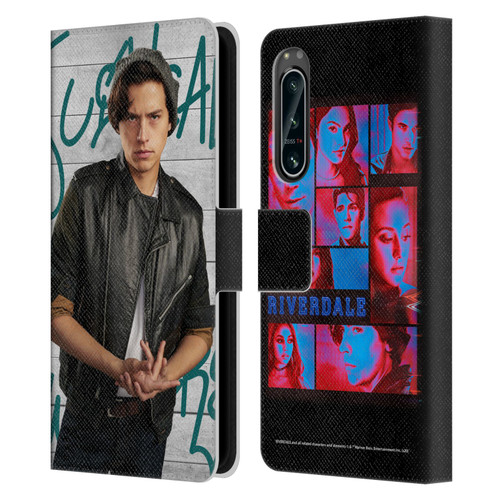 Riverdale Posters Jughead Jones 3 Leather Book Wallet Case Cover For Sony Xperia 5 IV