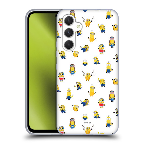 Minions Rise of Gru(2021) Humor Costume Pattern Soft Gel Case for Samsung Galaxy A54 5G