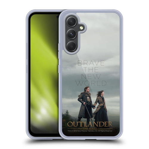 Outlander Season 4 Art Brave The New World Soft Gel Case for Samsung Galaxy A54 5G