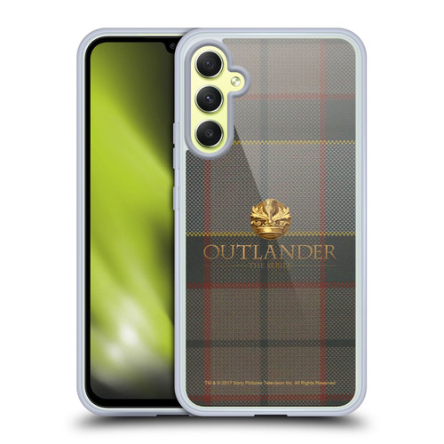 Outlander Tartans Fraser Soft Gel Case for Samsung Galaxy A34 5G