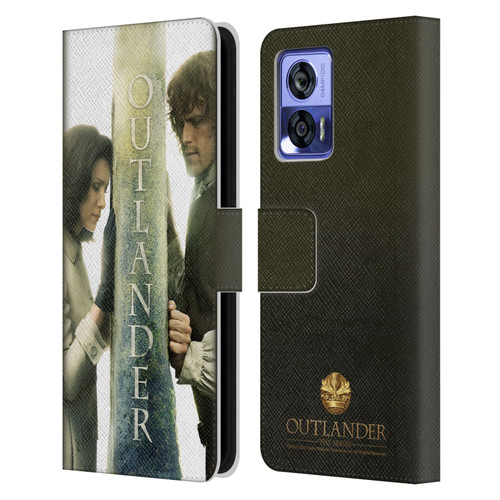 Outlander Key Art Season 3 Poster Leather Book Wallet Case Cover For Motorola Edge 30 Neo 5G