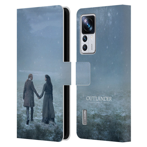 Outlander Season 6 Key Art Jamie And Claire Leather Book Wallet Case Cover For Xiaomi 12T Pro