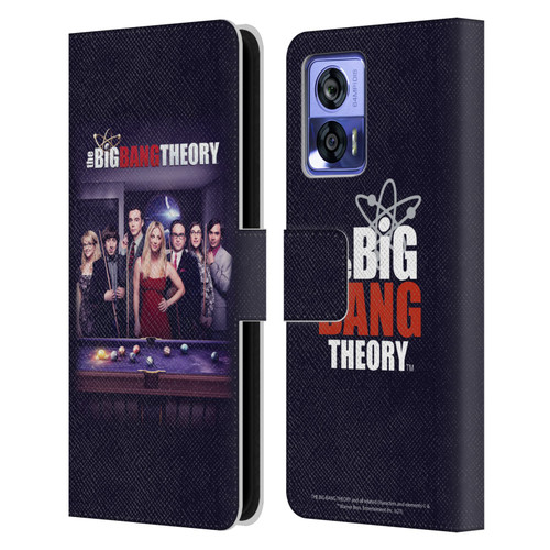 The Big Bang Theory Key Art Season 11 C Leather Book Wallet Case Cover For Motorola Edge 30 Neo 5G