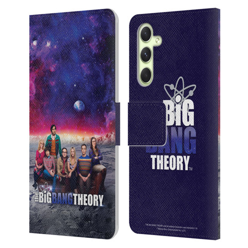 The Big Bang Theory Key Art Season 11 A Leather Book Wallet Case Cover For Samsung Galaxy A54 5G