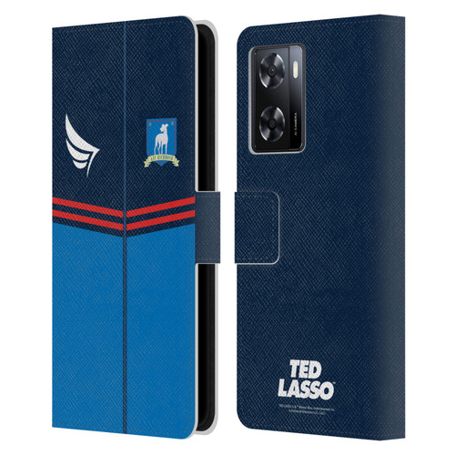Ted Lasso Season 1 Graphics Jacket Leather Book Wallet Case Cover For OPPO A57s