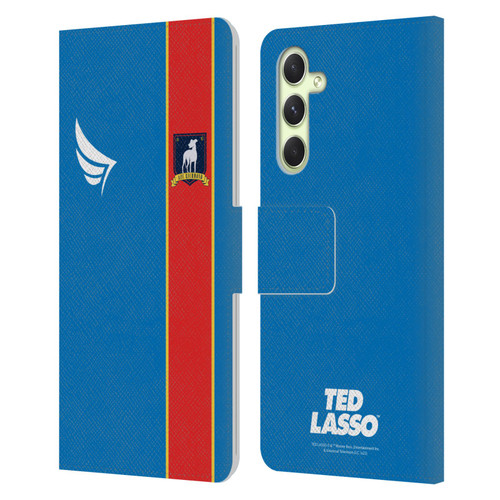 Ted Lasso Season 1 Graphics Jersey Leather Book Wallet Case Cover For Samsung Galaxy A54 5G