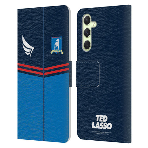 Ted Lasso Season 1 Graphics Jacket Leather Book Wallet Case Cover For Samsung Galaxy A54 5G