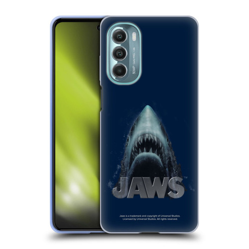 Jaws I Key Art Illustration Soft Gel Case for Motorola Moto G Stylus 5G (2022)
