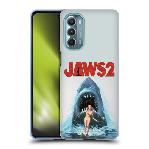 Jaws II Key Art Wakeboarding Poster Soft Gel Case for Motorola Moto G Stylus 5G (2022)