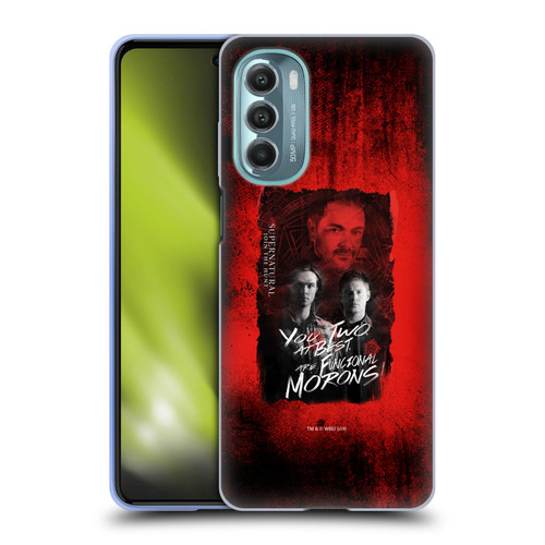 Supernatural Graphic Castiel Soft Gel Case for Motorola Moto G Stylus 5G (2022)