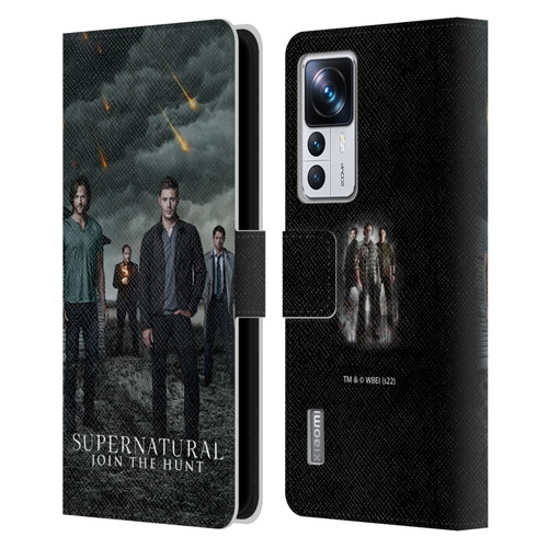 Supernatural Key Art Season 12 Group Leather Book Wallet Case Cover For Xiaomi 12T Pro