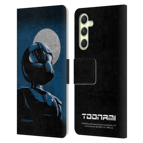 Toonami Graphics Character Art Leather Book Wallet Case Cover For Samsung Galaxy A54 5G