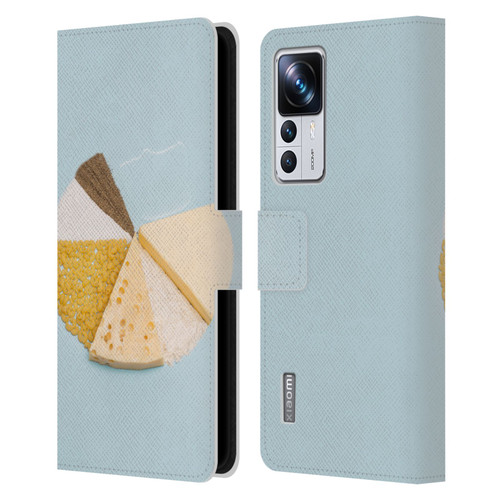 Pepino De Mar Foods Pie Leather Book Wallet Case Cover For Xiaomi 12T Pro