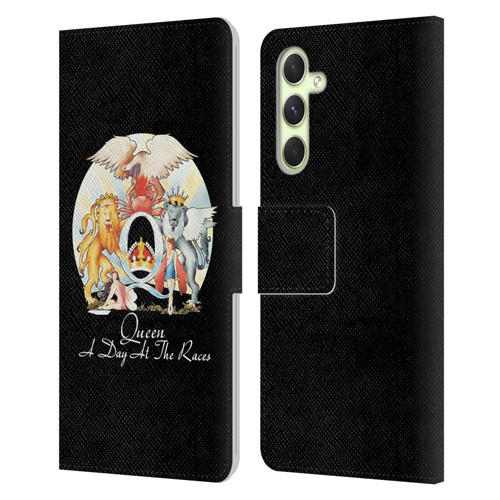 Queen Key Art A Day At The Races Leather Book Wallet Case Cover For Samsung Galaxy A54 5G