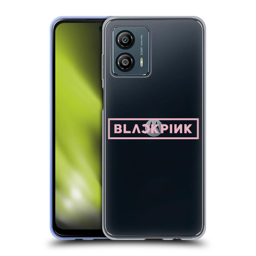 Blackpink The Album Logo Soft Gel Case for Motorola Moto G53 5G