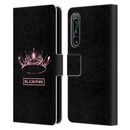 Blackpink The Album Cover Art Leather Book Wallet Case Cover For Sony Xperia 5 IV