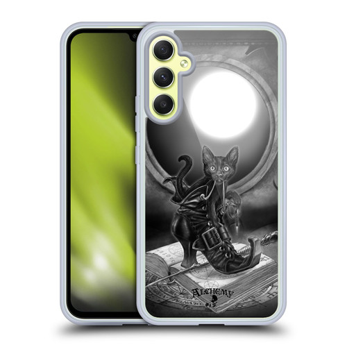 Alchemy Gothic Cats Midnight Mischief Soft Gel Case for Samsung Galaxy A34 5G