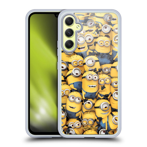 Despicable Me Funny Minions Pattern Soft Gel Case for Samsung Galaxy A34 5G