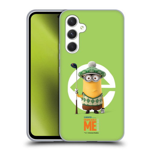 Despicable Me Minions Kevin Golfer Costume Soft Gel Case for Samsung Galaxy A54 5G