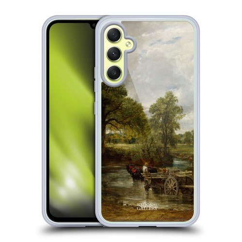 The National Gallery Nature The Hay Wain Soft Gel Case for Samsung Galaxy A34 5G