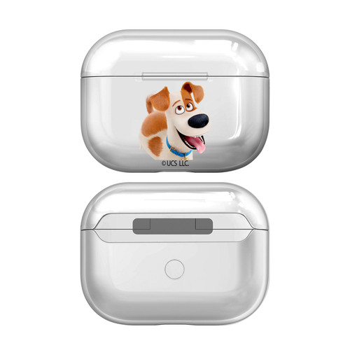 The Secret Life of Pets 2 II For Pet's Sake Max Dog Clear Hard Crystal Cover Case for Apple AirPods Pro Charging Case