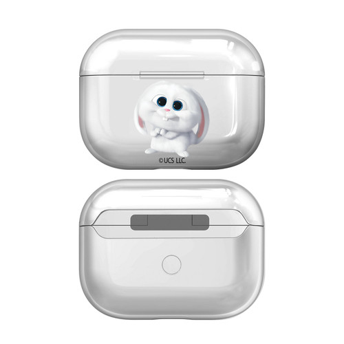 The Secret Life of Pets 2 II For Pet's Sake Snowball Rabbit Bunny Cute Clear Hard Crystal Cover Case for Apple AirPods Pro Charging Case