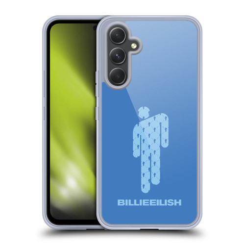 Billie Eilish Key Art Blohsh Blue Soft Gel Case for Samsung Galaxy A54 5G