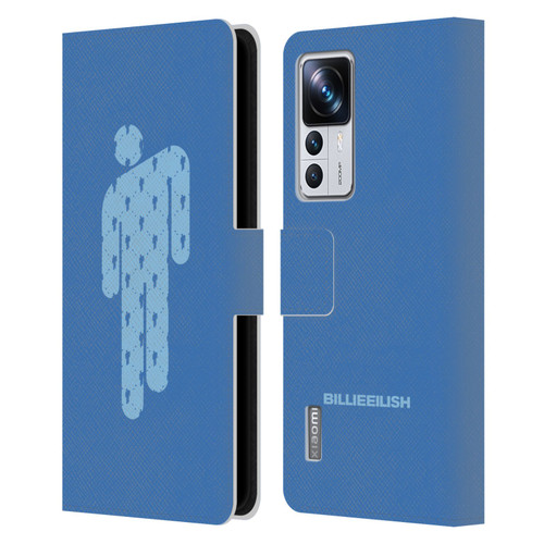 Billie Eilish Key Art Blohsh Blue Leather Book Wallet Case Cover For Xiaomi 12T Pro