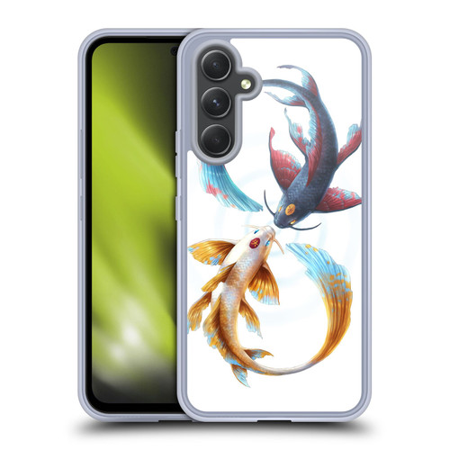 Jonas "JoJoesArt" Jödicke Wildlife Eternal Bond Koi Soft Gel Case for Samsung Galaxy A54 5G