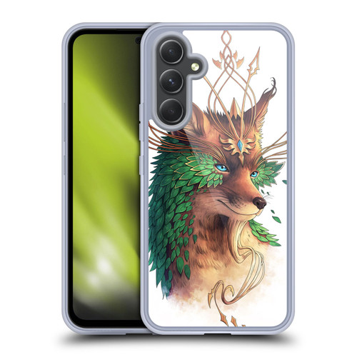 Jonas "JoJoesArt" Jödicke Wildlife Fox Coloured Soft Gel Case for Samsung Galaxy A54 5G