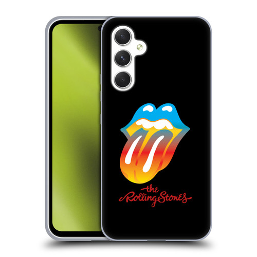 The Rolling Stones Graphics Rainbow Tongue Soft Gel Case for Samsung Galaxy A54 5G