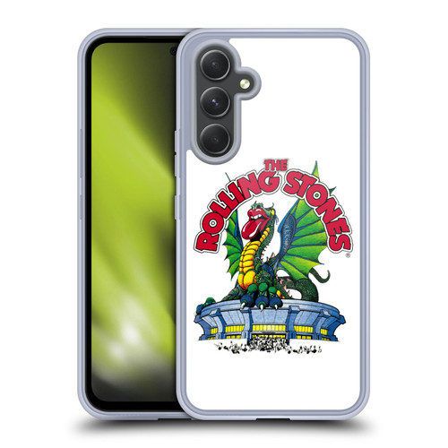 The Rolling Stones Key Art Dragon Soft Gel Case for Samsung Galaxy A54 5G