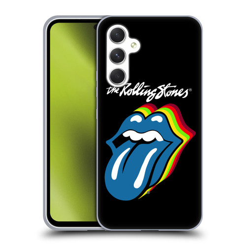 The Rolling Stones Licks Collection Pop Art 2 Soft Gel Case for Samsung Galaxy A54 5G