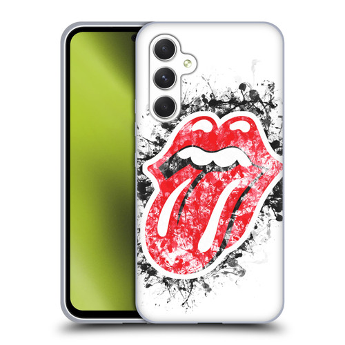 The Rolling Stones Licks Collection Distressed Look Tongue Soft Gel Case for Samsung Galaxy A54 5G