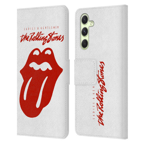The Rolling Stones Graphics Ladies and Gentlemen Movie Leather Book Wallet Case Cover For Samsung Galaxy A54 5G