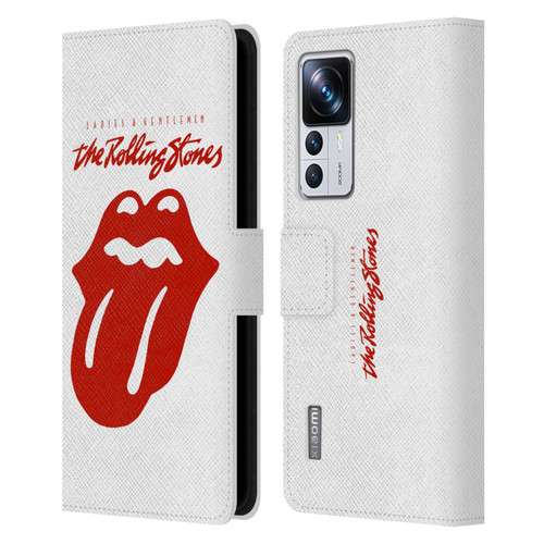 The Rolling Stones Graphics Ladies and Gentlemen Movie Leather Book Wallet Case Cover For Xiaomi 12T Pro