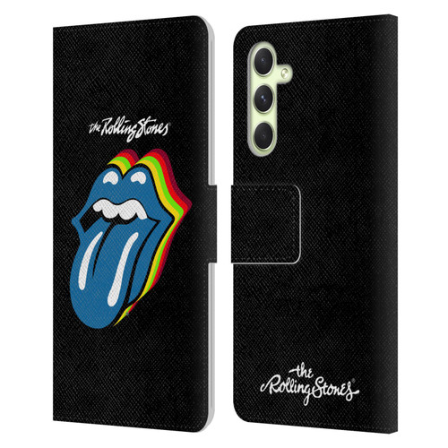 The Rolling Stones Licks Collection Pop Art 2 Leather Book Wallet Case Cover For Samsung Galaxy A54 5G