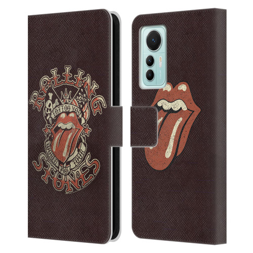 The Rolling Stones Tours Tattoo You 1981 Leather Book Wallet Case Cover For Xiaomi 12 Lite