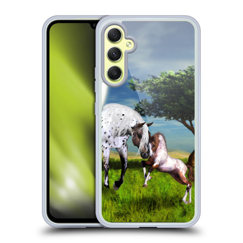 Simone Gatterwe Horses Love Forever Soft Gel Case for Samsung Galaxy A34 5G