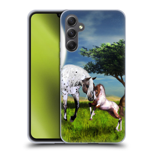 Simone Gatterwe Horses Love Forever Soft Gel Case for Samsung Galaxy A34 5G