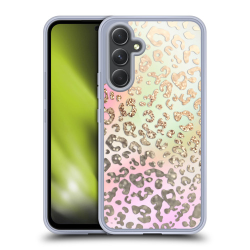 Monika Strigel Dreamland Gold Leopard Soft Gel Case for Samsung Galaxy A54 5G
