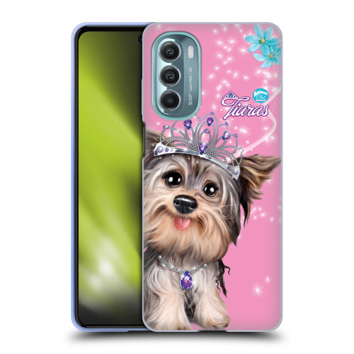 Animal Club International Royal Faces Yorkie Soft Gel Case for Motorola Moto G Stylus 5G (2022)