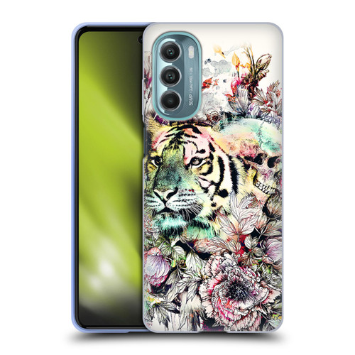 Riza Peker Animals Tiger Soft Gel Case for Motorola Moto G Stylus 5G (2022)